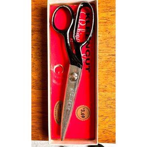 ViTG 50s Kleencut Pinking Shears Automatic Stop Good Housekeeping Sewing…